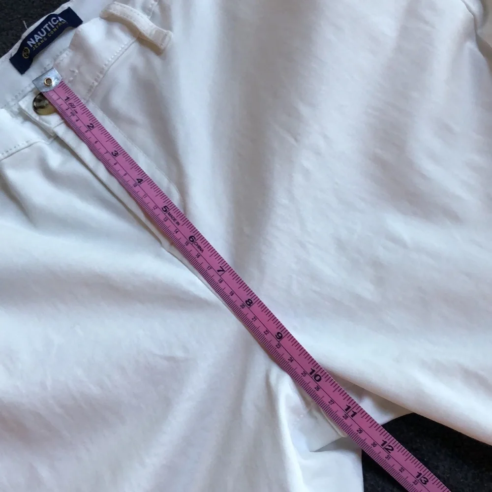 Nautica Ladies Cotton/Tercel Stretch Ankle Pant With Pockets Size 6/28